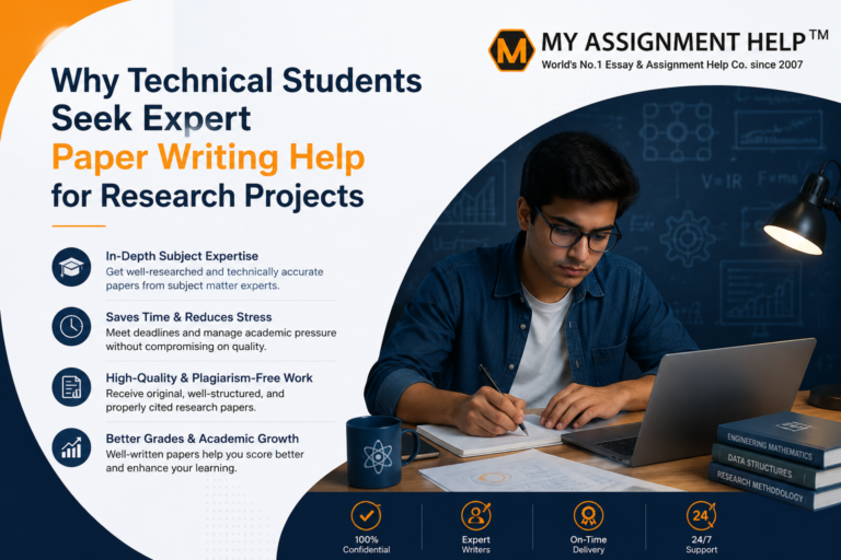 Why Technical Students Seek Expert Paper Writing Help for Research Projects