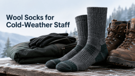 Custom Wool Socks for Cold-Weather Staff: What Buyers Should Check First
