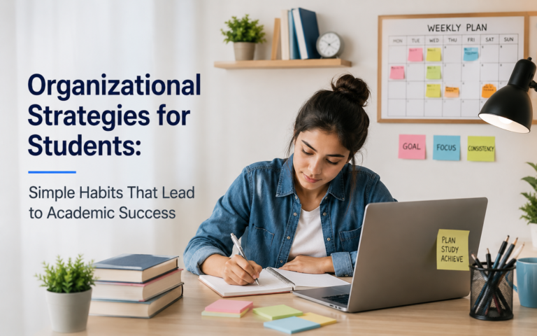 Organizational Strategies for Students: Simple Habits That Lead to Academic Success